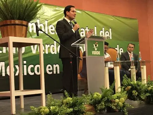Ratifican a Juan Pablo Kuri como dirigente del PVEM hasta el 2020