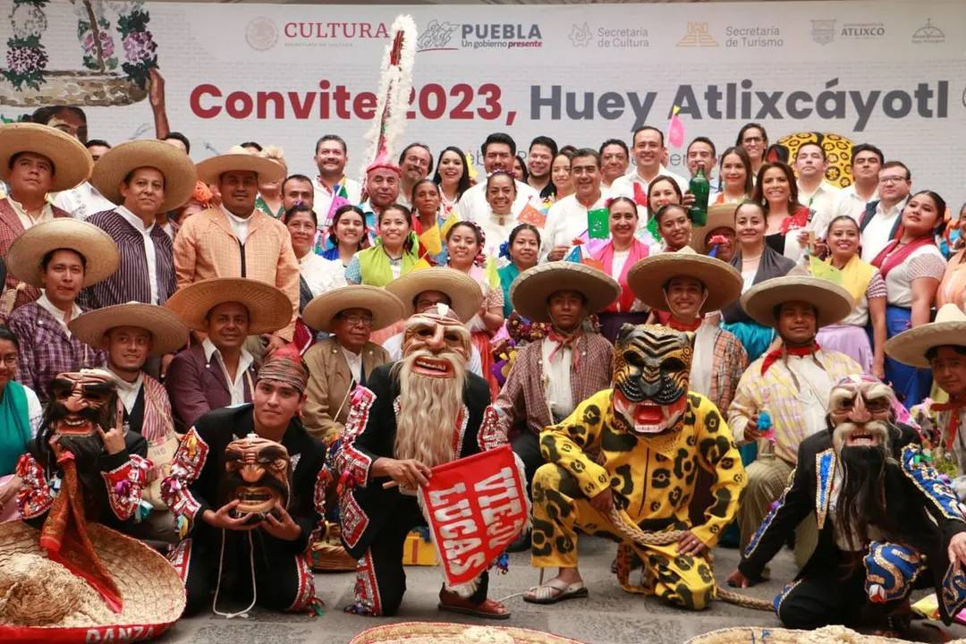 Convite Huey Atlixcaotl Puebla