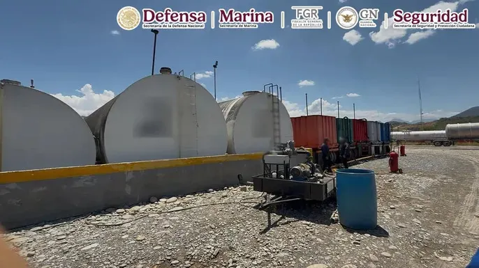 En Nuevo León, tras ejecutar una orden de cateo se recuperó más de un millón de litros de hidrocarburo