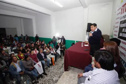 Morena trabaja por una estructura real, leal y capacitada: Miguel Barbosa