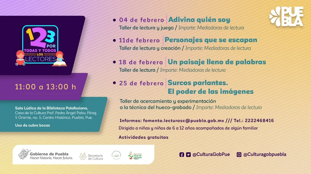 123 Por Todas Y Todos Los Lectores