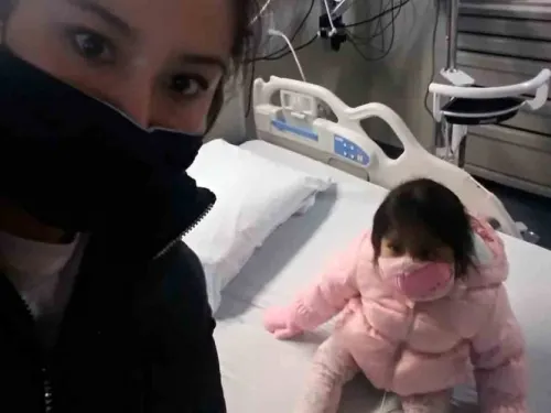 Por fin llegó el día, Natalia fue trasplantada y fue un éxito