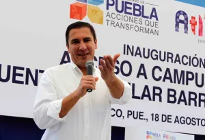 Inaugura Moreno Valle acceso vehicular al campus de la BUAP en Atlixco