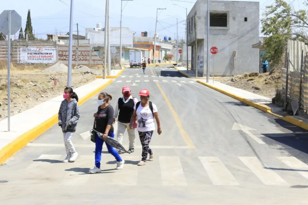 Ayuntamiento de Puebla entrega obras al norte de la capital 