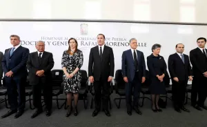 Melquiades Morales, orador en homenaje al ex gobernador Moreno Valle