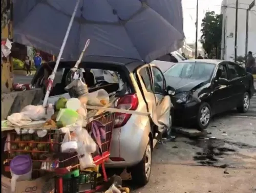 Dos vendedoras de jugos salvaron la vida de milagro