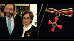 Alemania condecora a Carmen Aristegui con Cruz de la Orden del Mérito