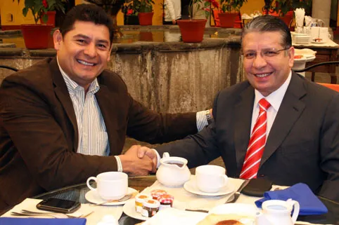 La visita de Peña Nieto no definió la candidatura de Agüera: Armenta