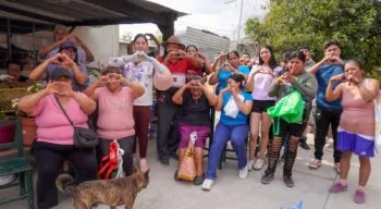 Ana Lilia Tepole impulsa apoyo alimentario para más de 600 familias en Tehuacán