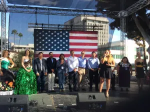 Alcalde Gali participa en la Feria de los Moles