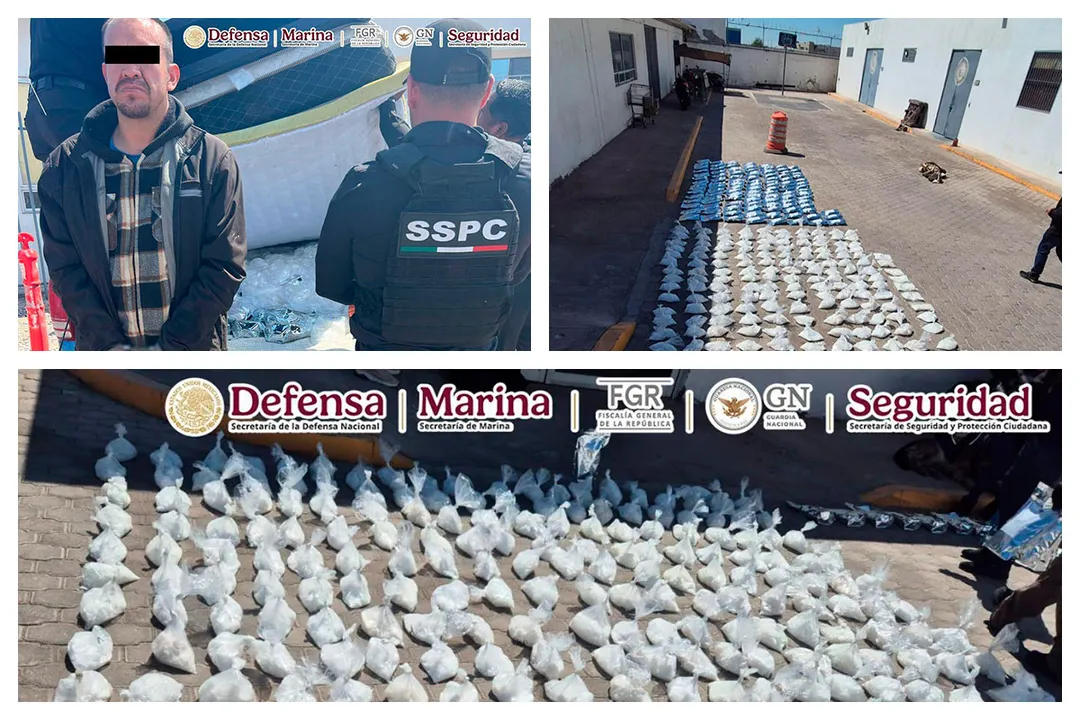 Detenido Meanfetamina Baja California
