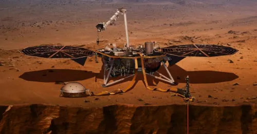 Módulo espacial InSight se prepara para aterrizar en Marte