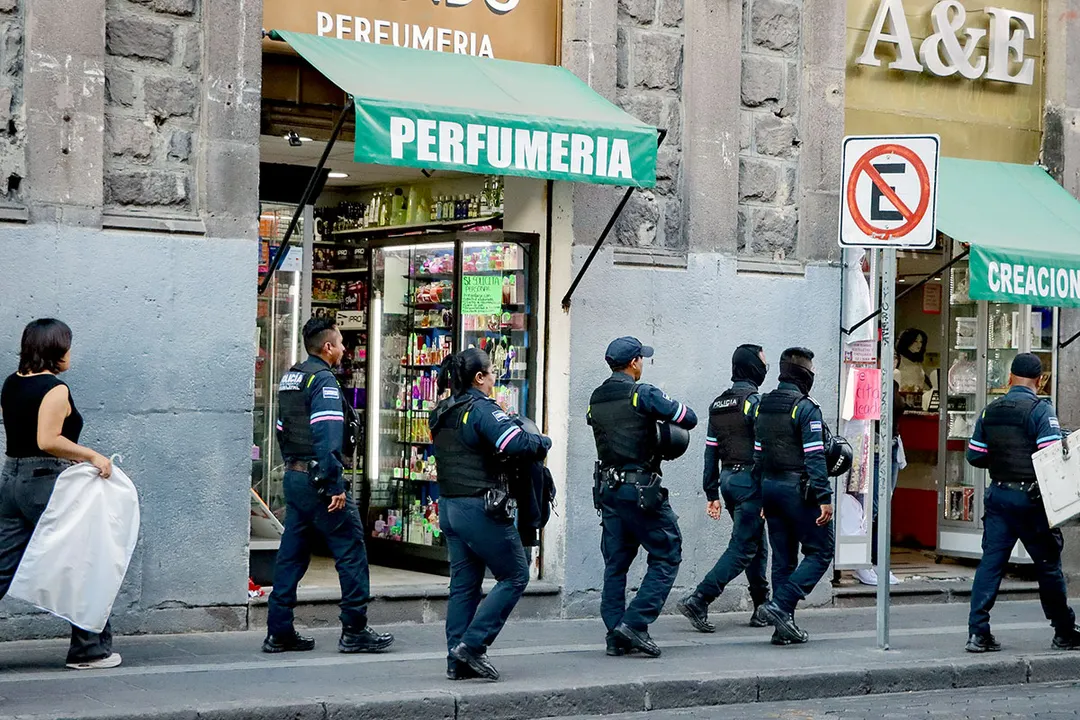 Operativo Contra Ambulantes Puebla