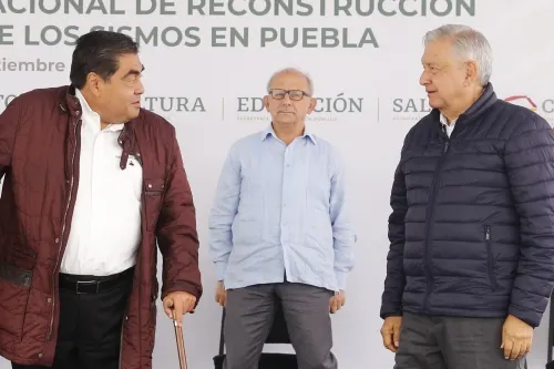 Resalta AMLO trabajo conjunto con el gobierno de Miguel Barbosa