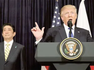 Trump responde a misil norcoreano