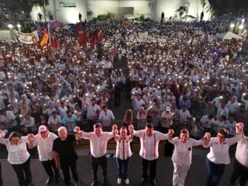 El PRIAN es el pasado, nosotros somos el presente y el porvenir de México: Claudia Sheinbaum