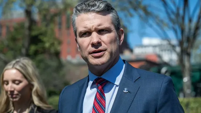 Pete Hegseth, secretario del Departamento de Defensa de EE.UU