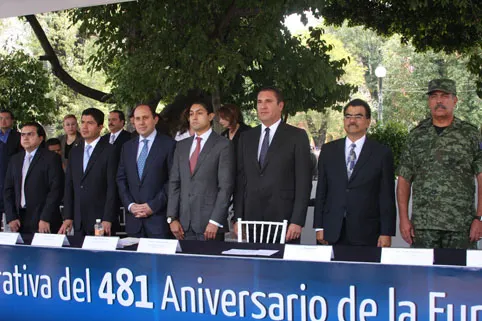 Acuden Diputados a la conmemoración del 481 aniversario de la Fundación de Puebla