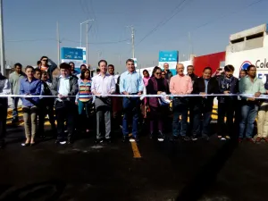 Gali y Banck, inauguran vialidades en San Francisco Totimehuacán
