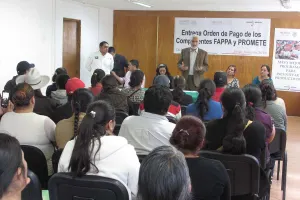 Entrega Sagarpa 7.7 mdp de los programas Fappa y Promete