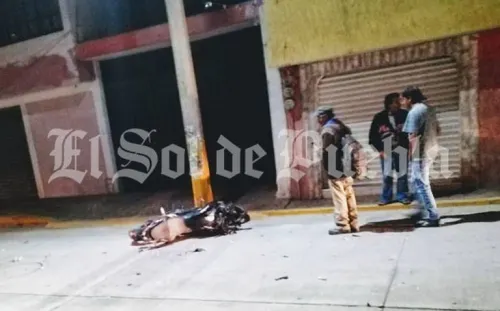 Muere joven por percance vehicular en Texmelucan