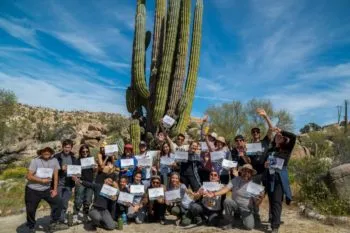 Estudiantes de Biología de la UDLAP participan en proyectos de conservación en la península de Baja California