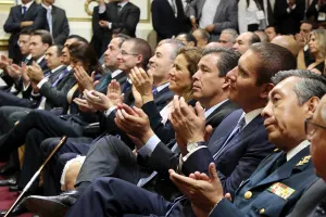 RMV asiste a toma de protesta de gobernador de Querétaro