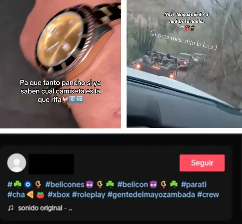 Así recluta el narco a través de tiktok