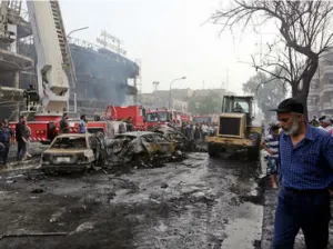 Atentado con coche bomba en Bagdad deja 80 muertos