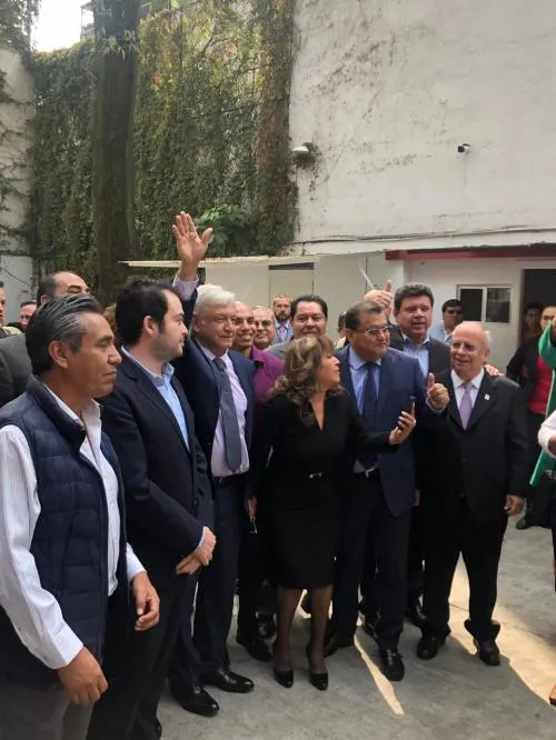 Maestros Por México se reunió con el presidente electo Andrés Manuel López Obrador
