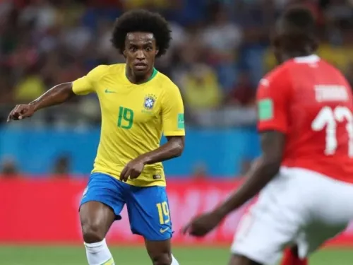 Willian remplazará a Neymar en la Selección de Brasil