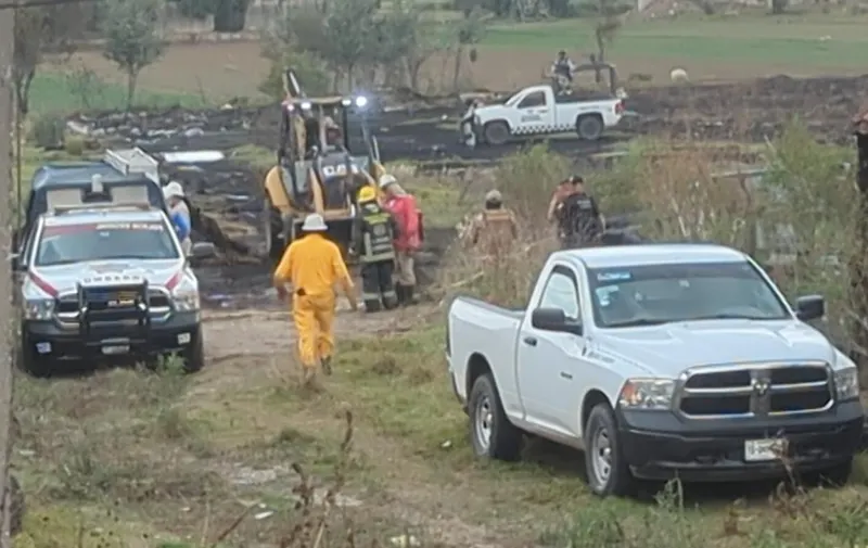 toma clandestina en Coronango