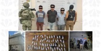 Durante cateo en colonia Buenavista, caen tres presuntos narcomenudistas; son vinculados a proceso