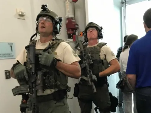Operativo en diario USA Today por falsa alarma de tiroteo