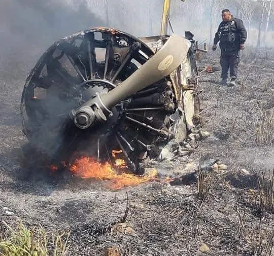 avioneta se desploma