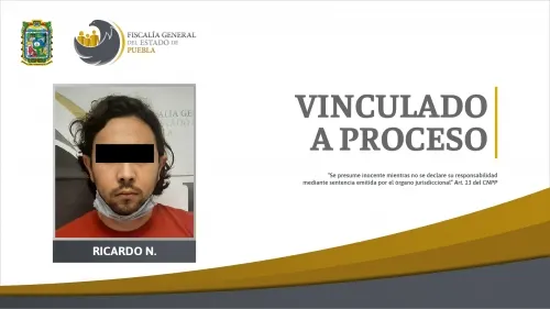 Ricardo N. permanecerá en prisión obtenida en su contra por Fiscalía