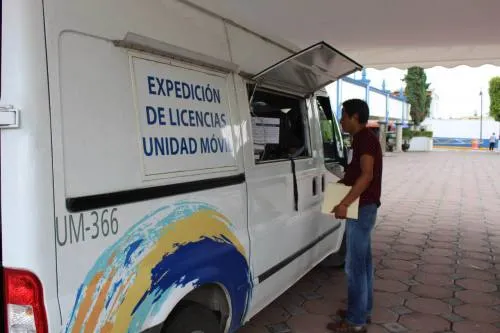 Unidades móviles de licencias recorrerán siete municipios de Puebla