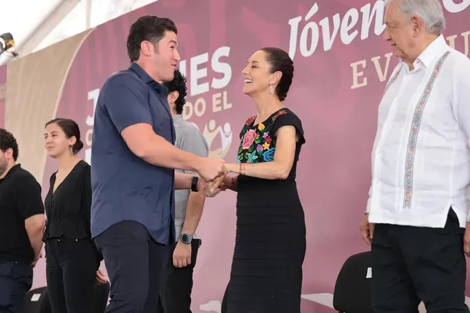 Sheinbaum respaldará el proyecto del tren de pasajeros México-Nuevo Laredo y otras obras en Nuevo León