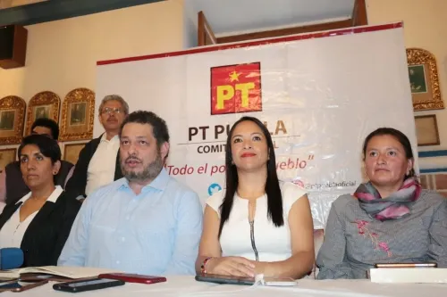 Asume Ernesto Villarreal dirigencia estatal del PT Puebla