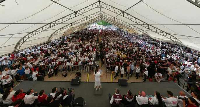 Este 2 de junio va a triunfar el pueblo de Chiapas y de México: Claudia Sheinbaum