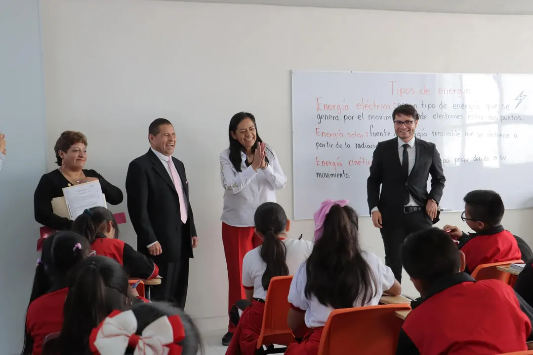Entrega de infraestructura educativa
