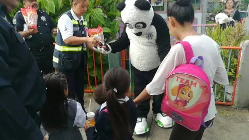 SSP realizó actividades de proximidad social en el preescolar Diego Rivera