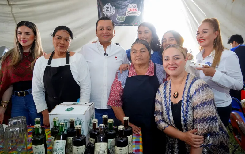 Gobierno de Texmelucan reconoce a productores de Tlanalapan y su riqueza gastronómica