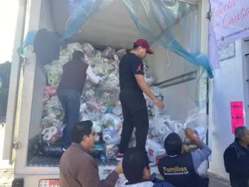 En 24 horas, SEDIF envió dos camiones más con apoyo para damnificados de la Sierra Norte