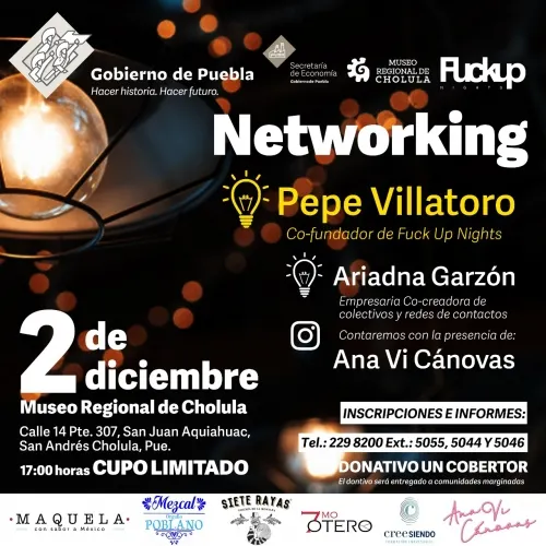 Invita Secretaría de Economía a Networking
