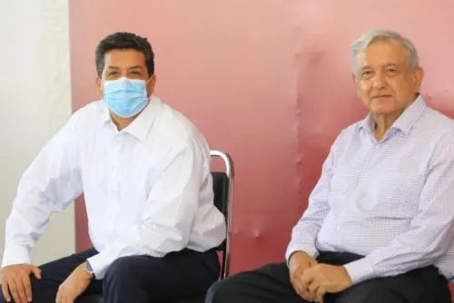 Por segundo día consecutivo, AMLO finaliza evento en Tamaulipas por no respetar la Sana Distancia
