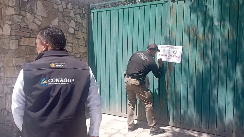 Extracción irregular de agua en Tepanco de López