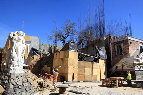 Se enfrentan opositores al Teleférico de Puebla