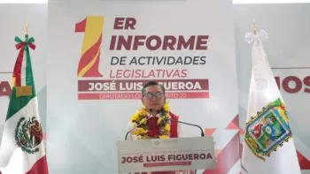 Diputado José Luis Figueroa presentó su Primer Informe de Actividades Legislativas