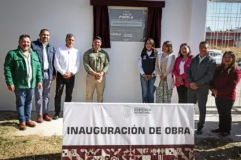 Inauguran barda perimetral en Bachillerato Forjadores de Puebla en Cuautlancingo